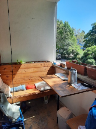 Ad image: Intermediate rental from 1 August to the end. November : 2-room apartment with balcony, next to Frankfurter Tor, 850€ (all incl.), deposit: 1000€