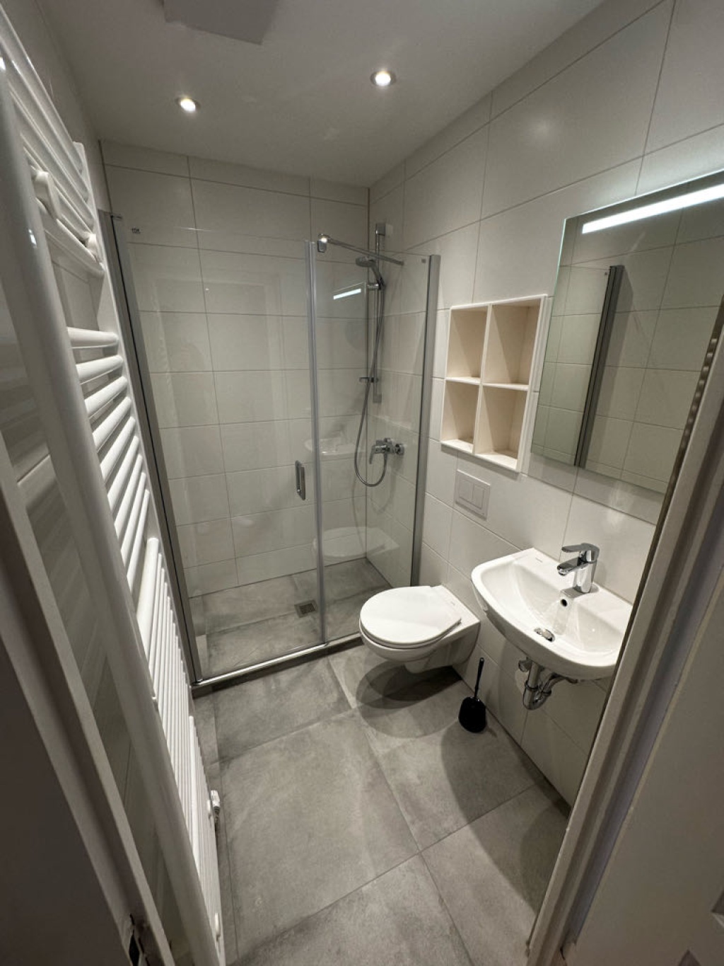 WG-Zimmer St.Peter Schloßstraße 32 - Bad mit WC