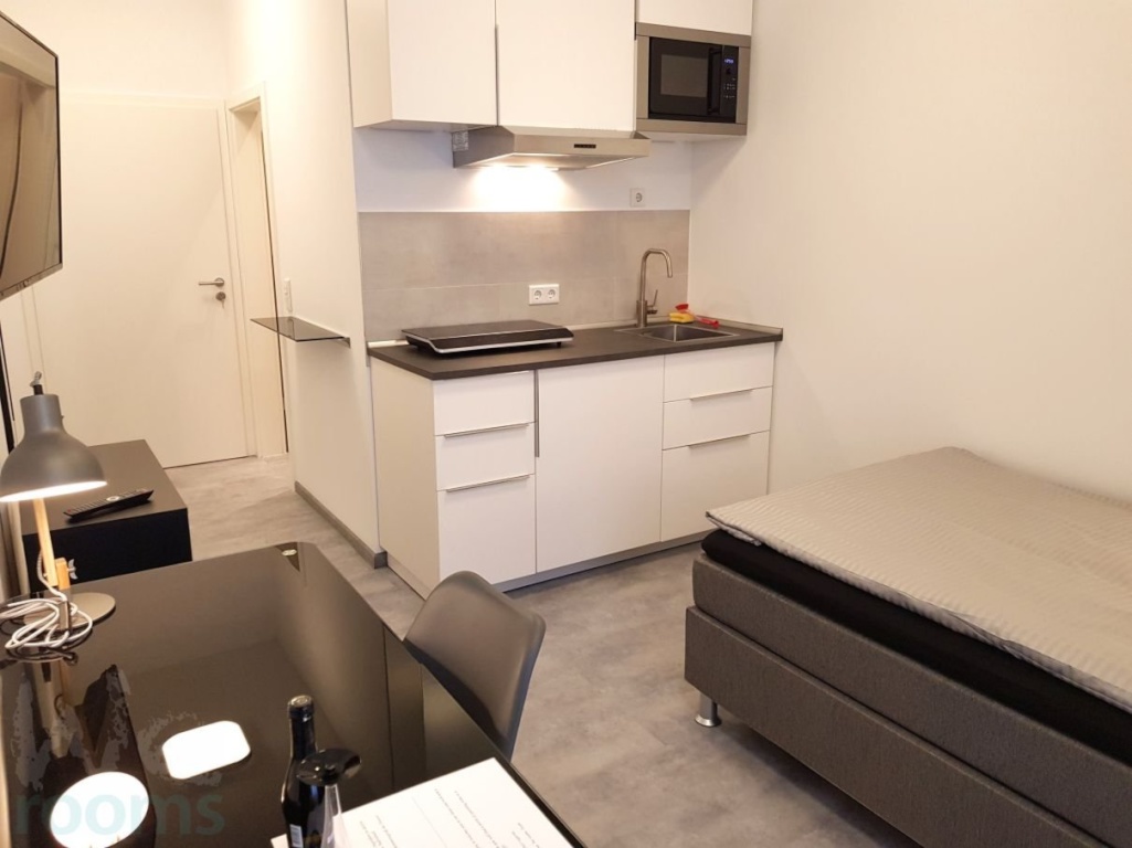 Estudio Bahnhofsviertel Taunusstr. HH 2.OG links 00 - Küchenzeile