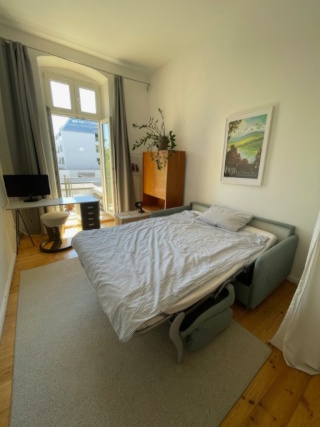 Untermiete Altbauwohnung, 2 Zimmer, 65 qm, Balkon — photo 1