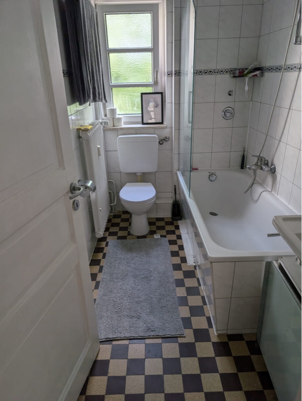 Apartamento Neustadt Rademachergang - Bad mit Fenster und Wanne