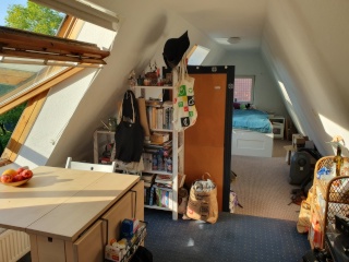 Anzeigenbild: Ein Zimmer Dachgeschoß-Wohnung