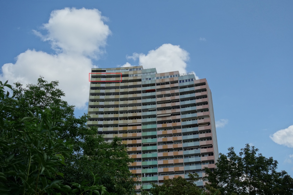 WG-Zimmer Alt-Erlangen Sankt Johann 6 - WG-Wohnung oben links (rot umrandet)