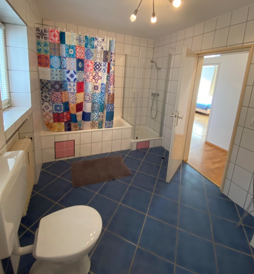 WG-Zimmer STARNBERG PERCHA Murnauerstraße 140 - Bad 1