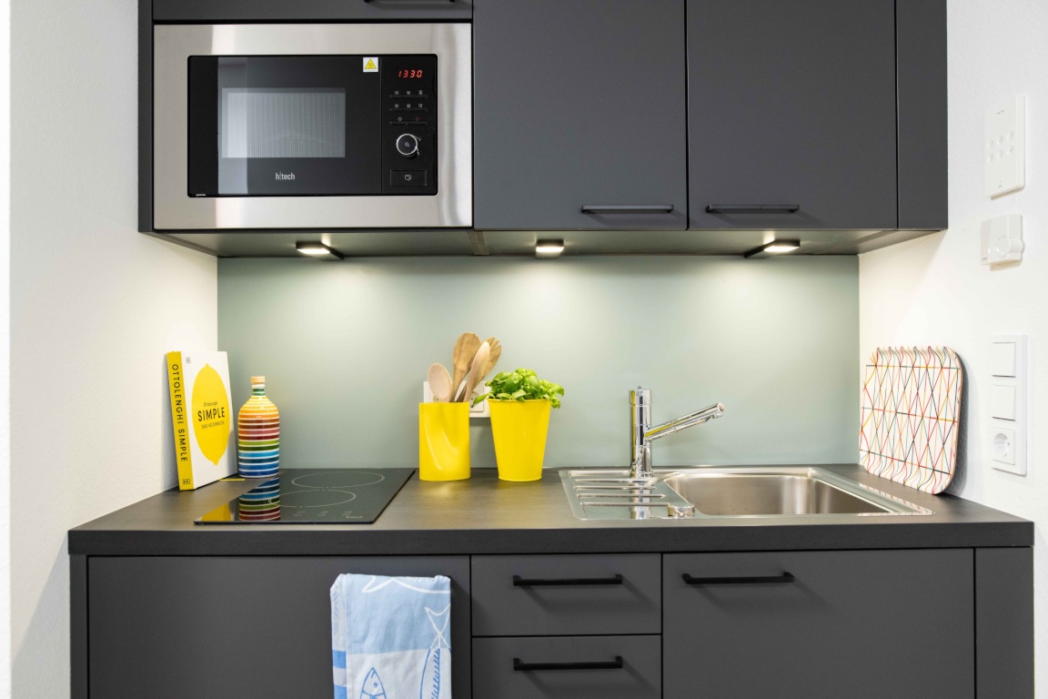 Vollmöbliertes Singleapartment in zentraler Lage - gehobener NEUBAU – Krakaustraße 25, 52064 Aachen Aachen – Vorschaubild 12