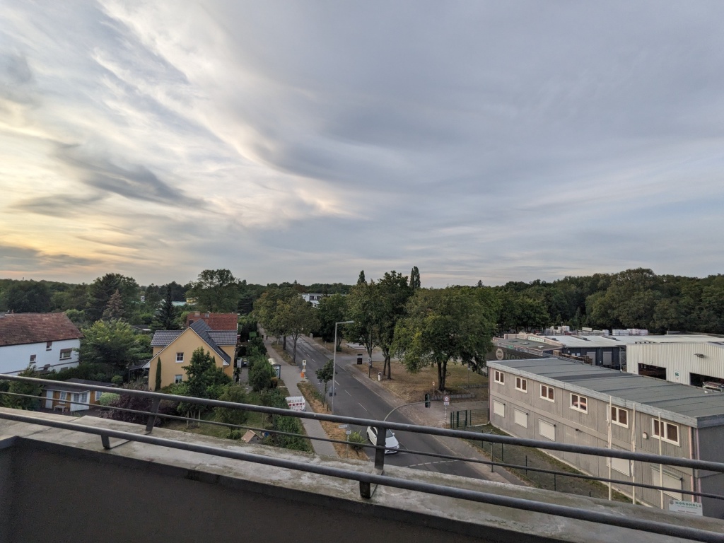 Wohnung Prenzlauer Berg Straße vor Schönholz 26 - Blick vom Balkon des Bedroom
