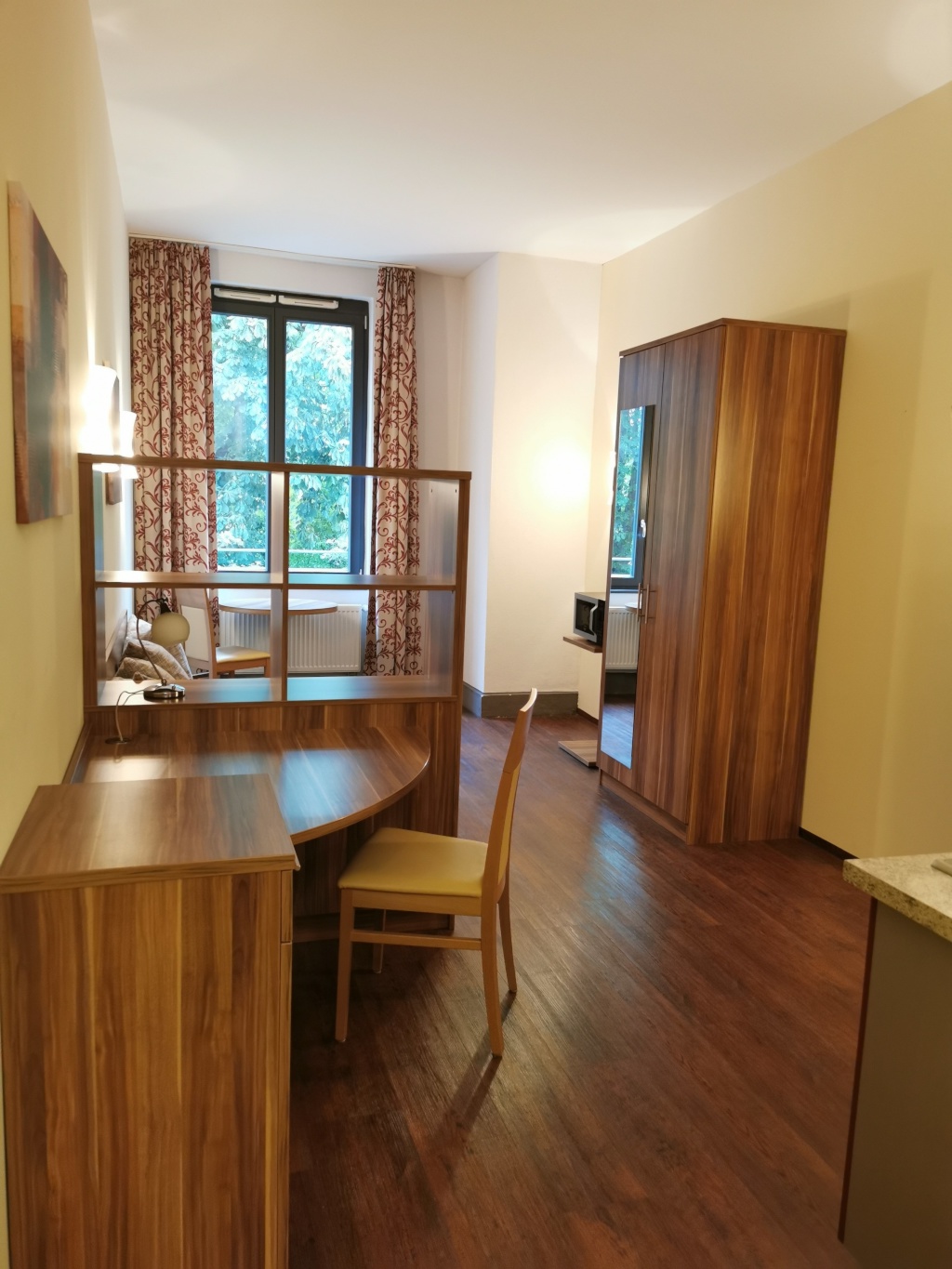 möblierte 1 Zimmer Appartements auf der Erba Insel inkl. Stromvorauszahlung – An der Spinnerei 11- 15, 96047 Bamberg Gaustadt – Vorschaubild 7