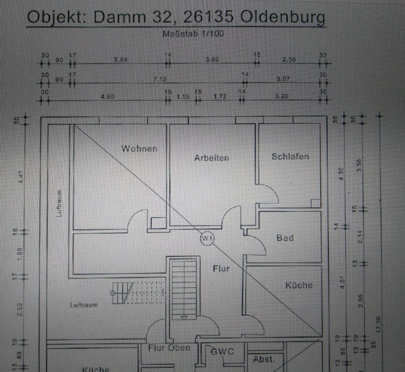 2,5 (3) ZKB zwischen Schloss und Cäcilienbrücke – Damm 32, 26135 Oldenburg Gerichtsviertel – Vorschaubild 12