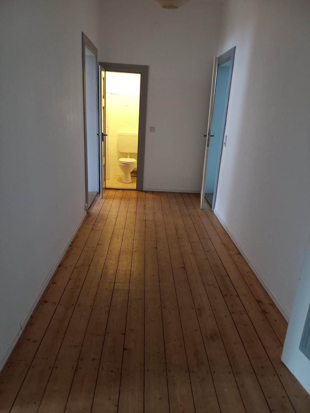 Wohnung stliches Ringgebiet Andreeplatz 2 - Flur mit Holzdielen