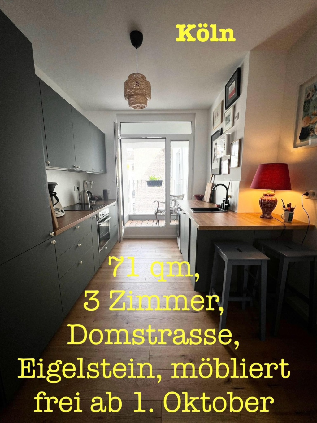 Wohnung Altstadt-Nord Domstraße - kitchen