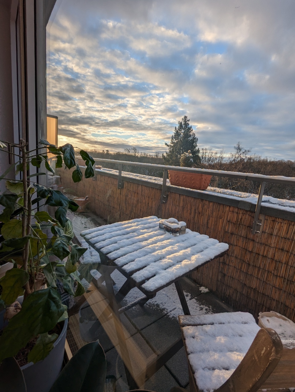 Wohnung Kreuzberg Hasenheide - Snowy sunrise