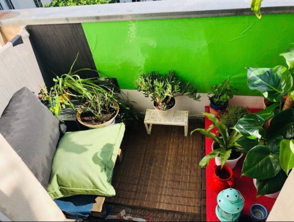 WG-Zimmer Friedrichshain-Kreuzberg Stralauer Kiez - balcony