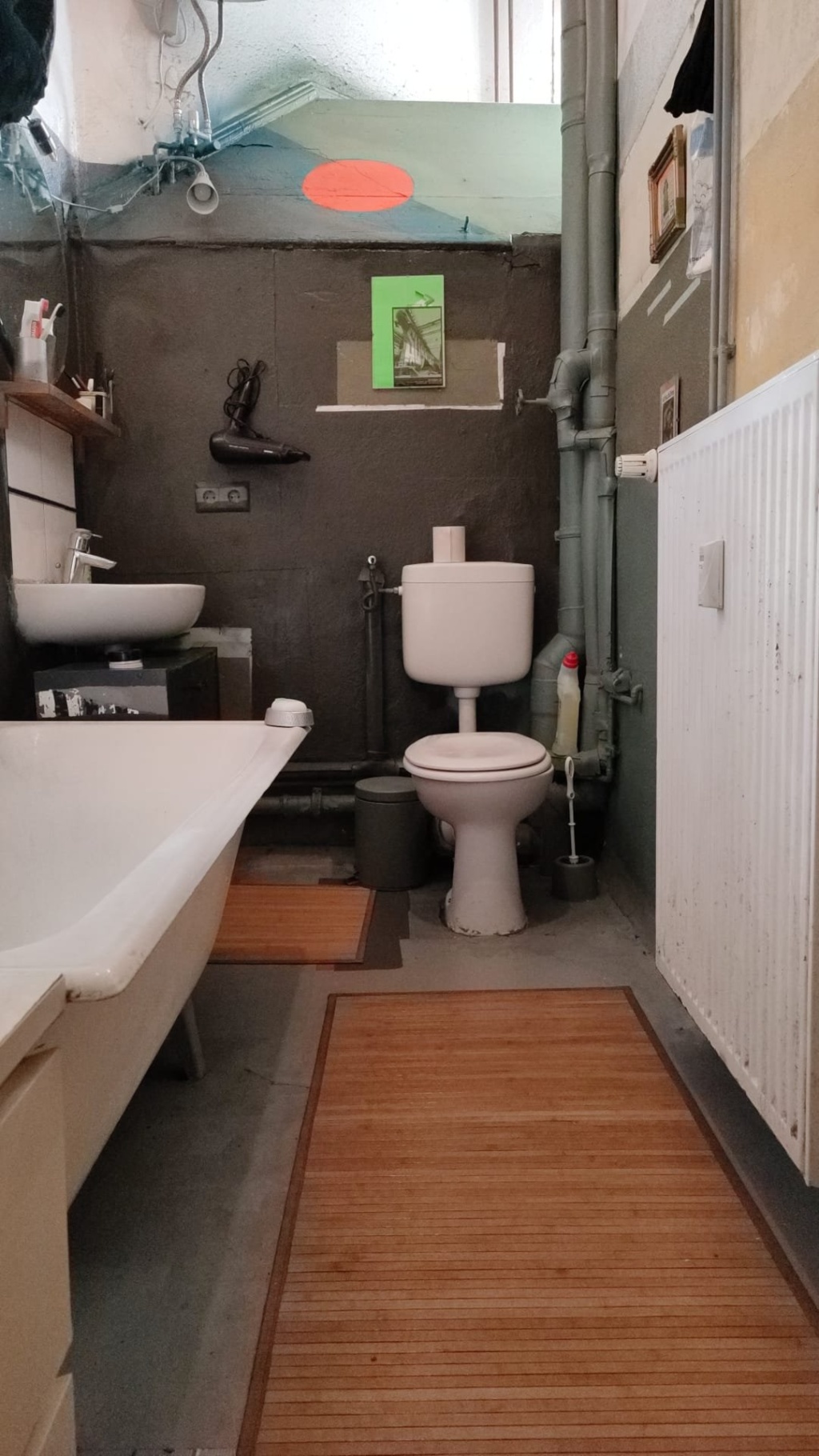 WG-Zimmer Friedrichshain-Kreuzberg Stralauer Kiez - bathroom