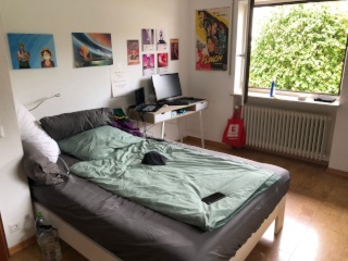 Ad image: möbliertes WG Zimmer mit Gartennutzung für freundlichen Mitbewohner (m(w), ab sofort frei in Ottobrunner WG - EFH mit Garten, sehr ruhig