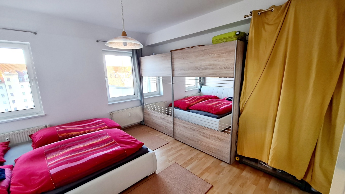 Wohnung Südvorstadt Arthur-Hoffmann-Str. 74 - Schlafzimmer UG