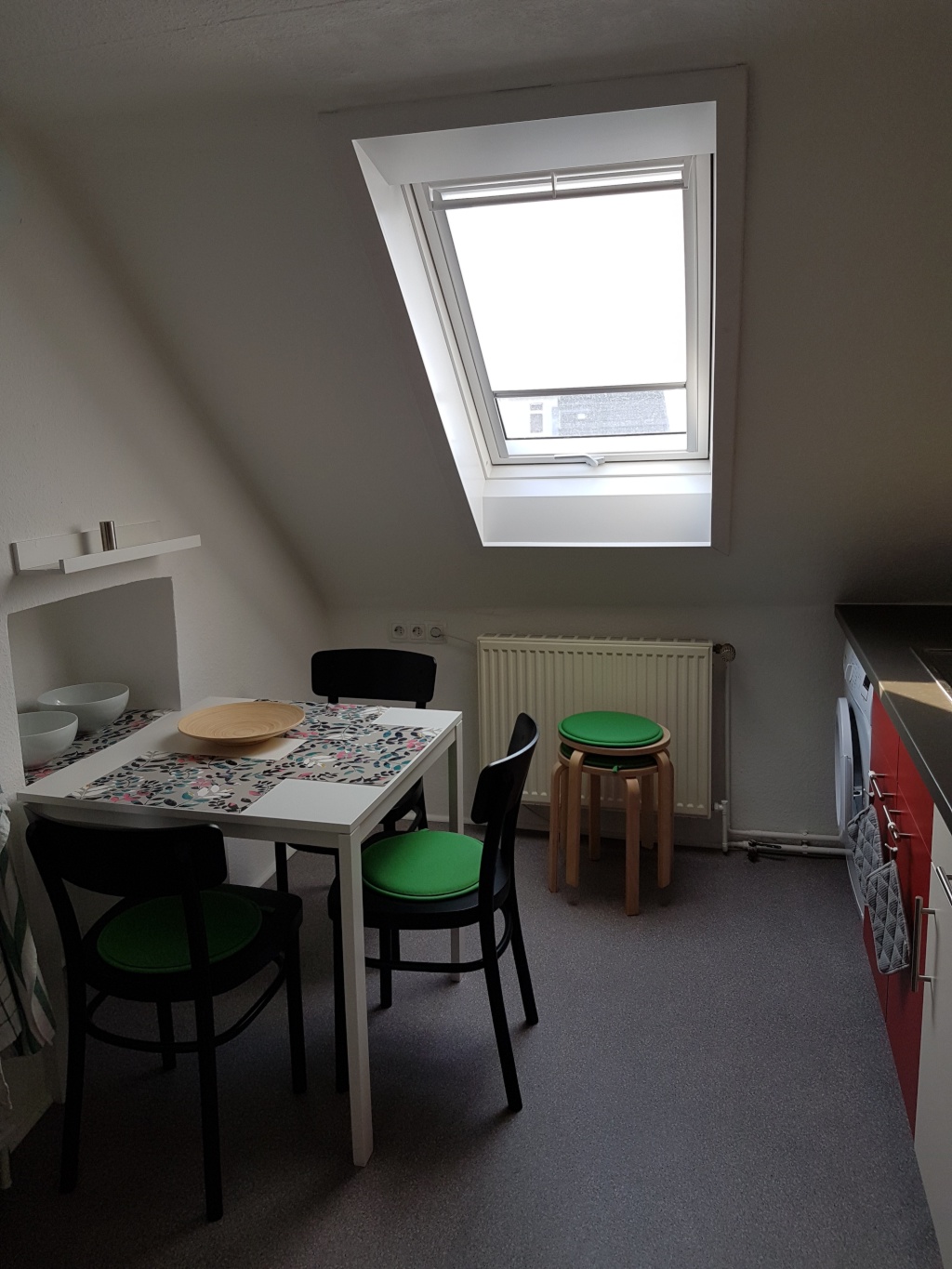 WG-Zimmer Kassel Gartenstraße 23 - W11 - Gemeinschaftsküche mit Vollausstattung und WM