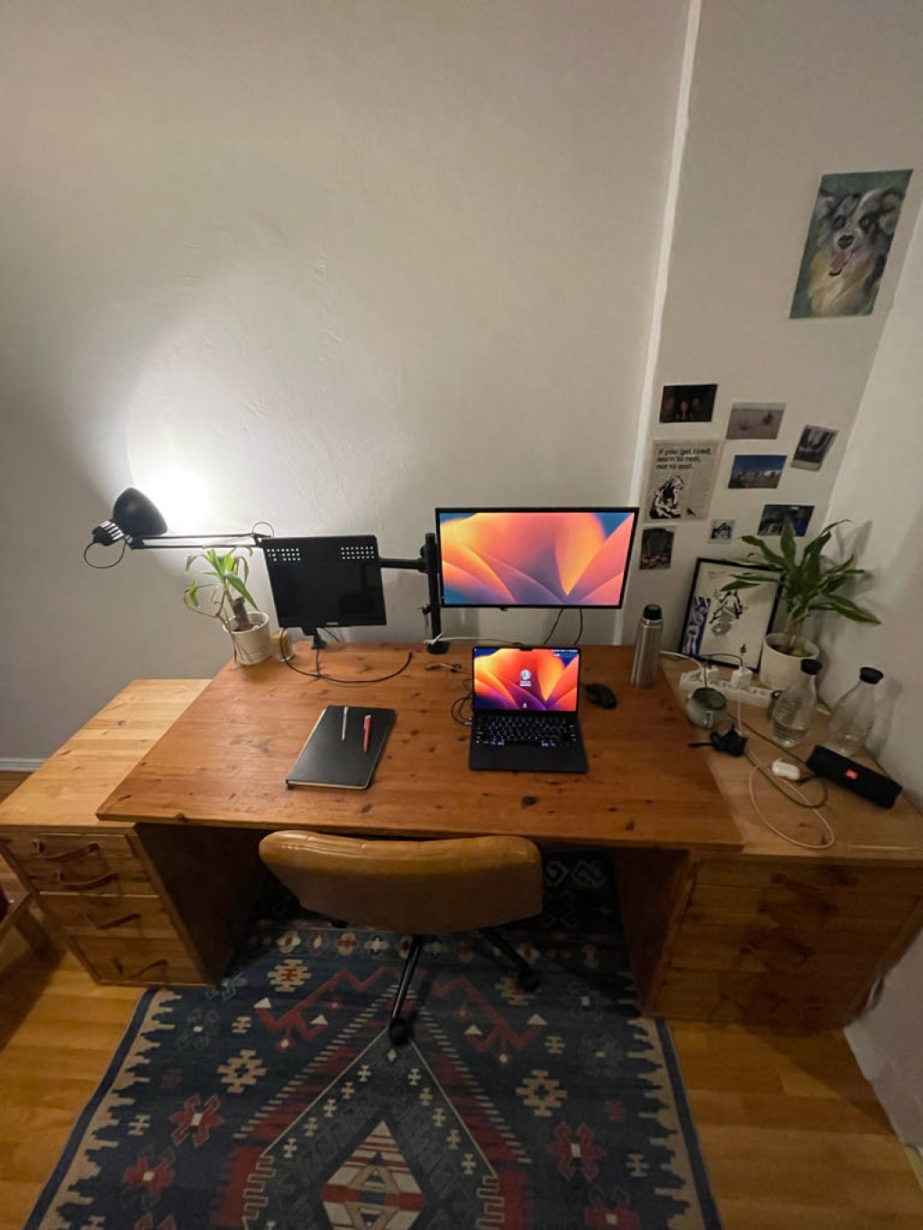 Wohnung Neukölln Weisestraße 43 - work area - table fits 2 people