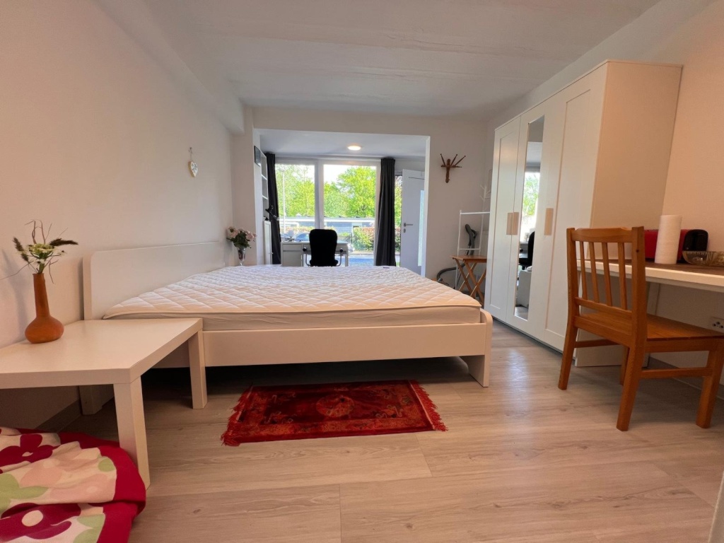 31 qm voll möblierte Einlieger-1-Zimmer-Wohnung Nr. 8 mit eigenem Hauseingang, Bad, Einbauküche, Waschmaschine, Garten, Stellplatz in Uni-Nähe - frisch renoviert – Äskulapweg 5, Apt. 8, 44801 Bochum Querenburg – Vorschaubild 4