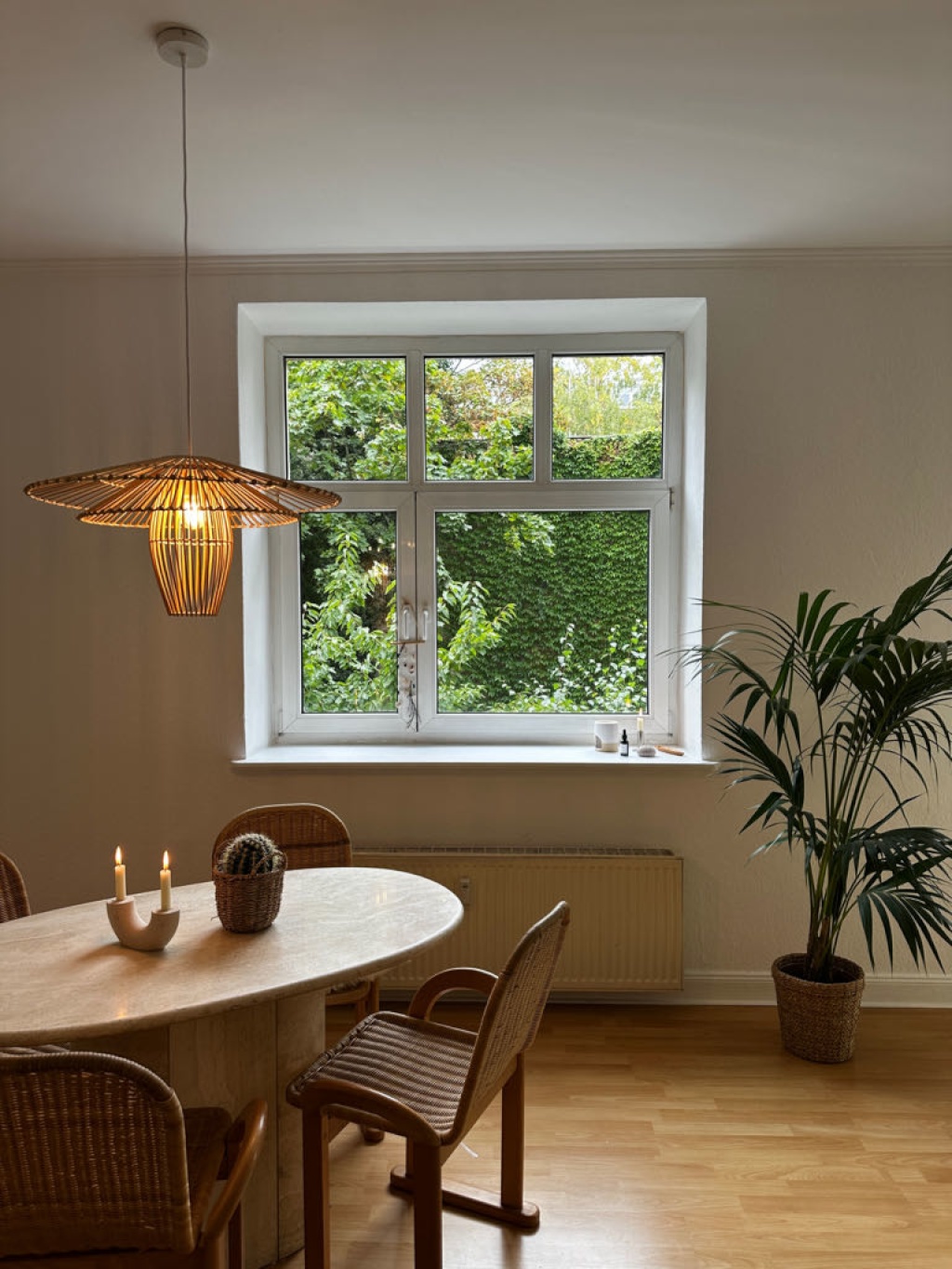 Wohnung Charlottenburg Wilmersdorfer Straße - Blick nach draußen aus dem Esszimmer