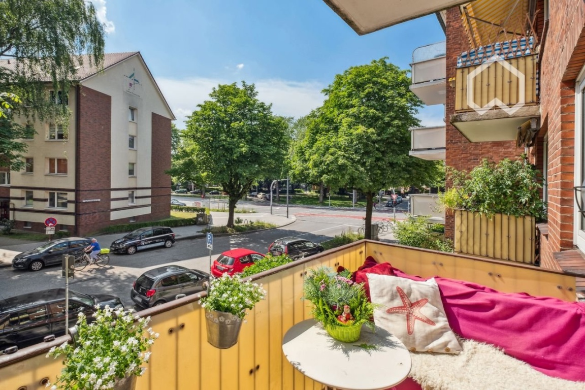 3 -Zimmer grün und zentral: Perfekt für Paare, Familien, WG – Hunferstr, 22083 Hamburg Barmbek-Süd – Vorschaubild 12