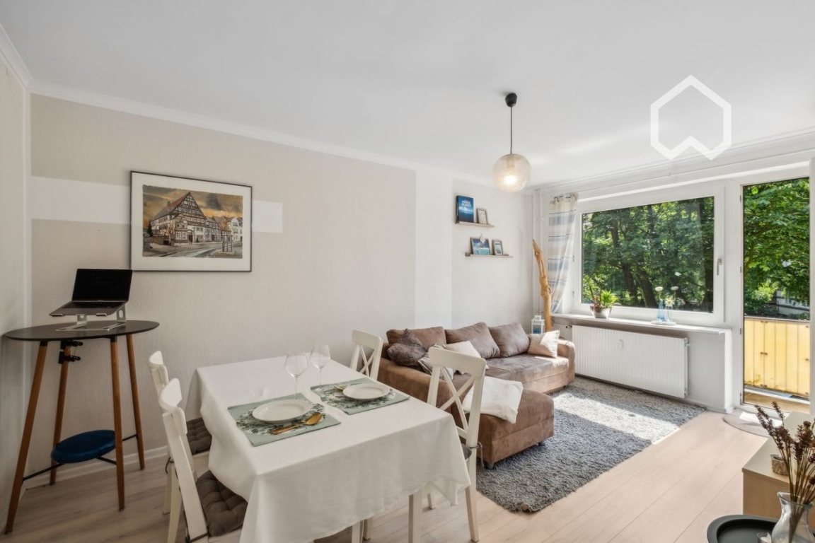 3 -Zimmer grün und zentral: Perfekt für Paare, Familien, WG