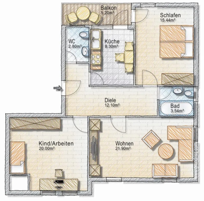 Wohnung Laim Fürstenrieder Straße 11 - Bild 5