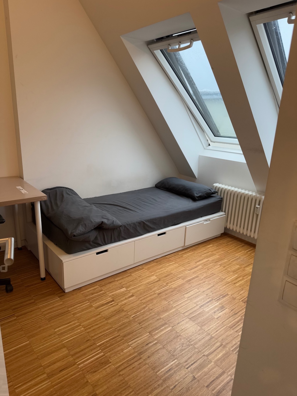 Wohnung Oberschöneweide Schillerpromenade - Schlafzimmer/ Bett