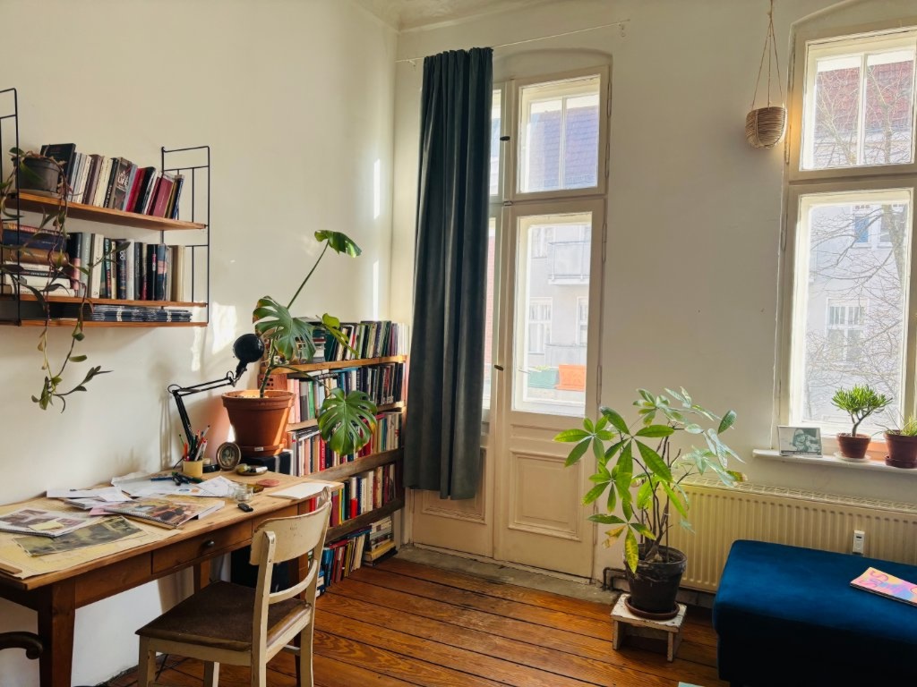 1-Zimmer-Wohnung Neukölln Okerstraße x - Room with balcony
