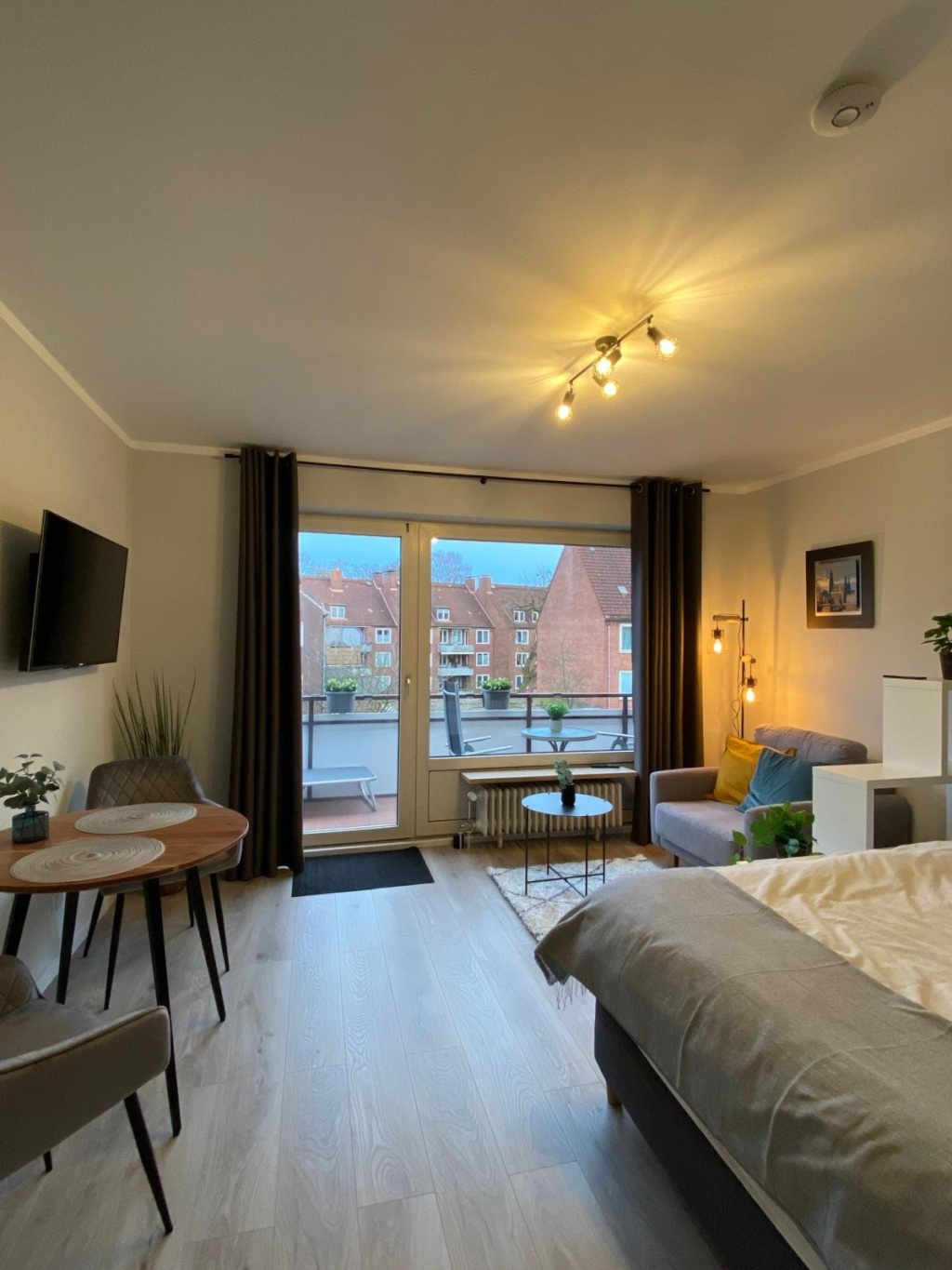 1-Zimmer-Wohnung Fuhlsbüttel Fuhlsbütteler Damm 91 - Wohnzimmer