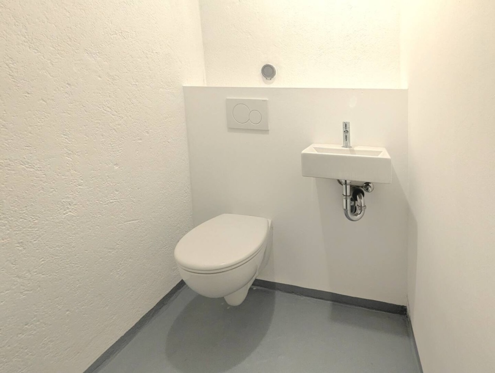 WG-Zimmer Rohrbach Karlsruher Straße 68 - Im Keller gibt es noch eine 2. Toilette