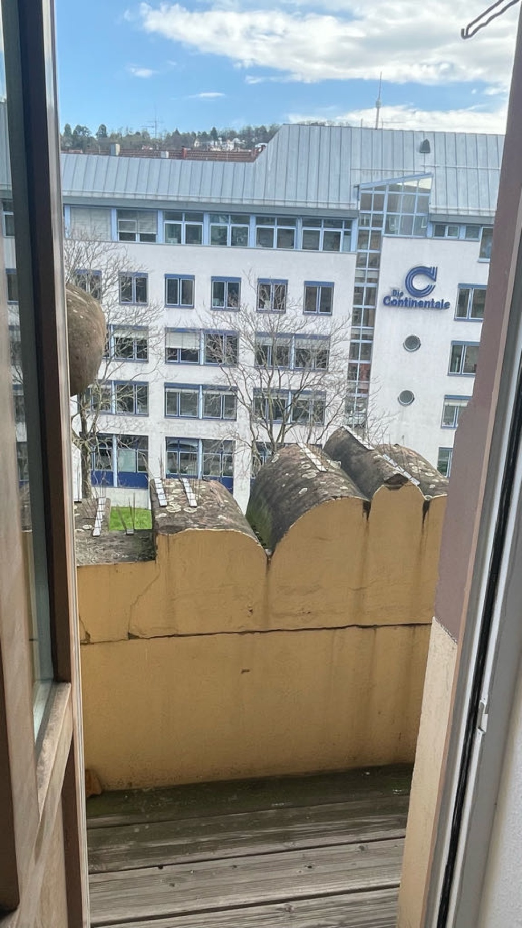 Habitación en WG Stuttgart Mitte Hauptstätterstr 106A - Balkon