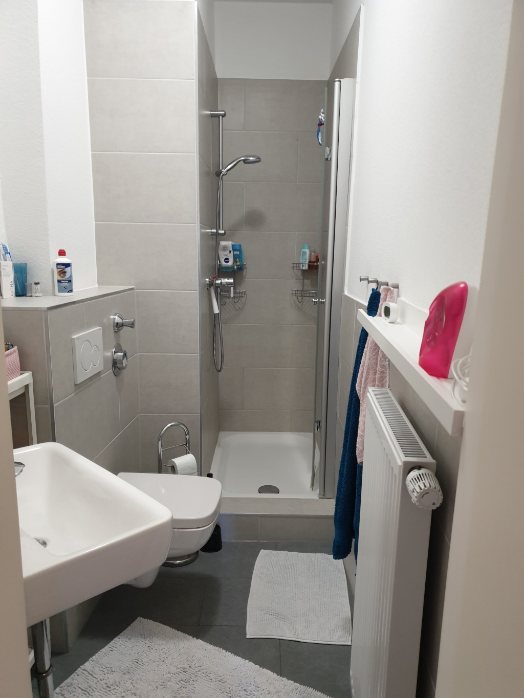 WG-Zimmer Kassel Gartenstraße 23 - W5: Bad mit Dusche