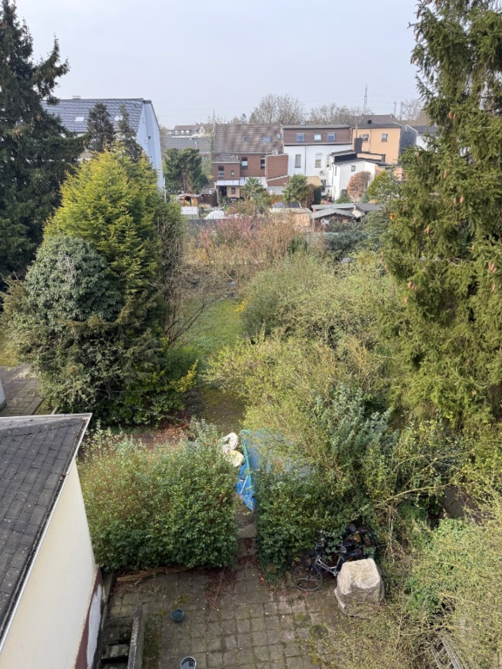 WG-Zimmer Broich Michaelstraße 44 - Ausblick Garten