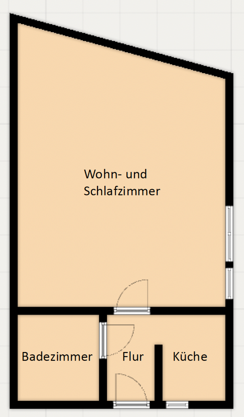 Sanierte Wohnung mit gehobener Innenausstattung in zentraler und ruhiger Lage – 40227 Düsseldorf Oberbilk – Vorschaubild 6