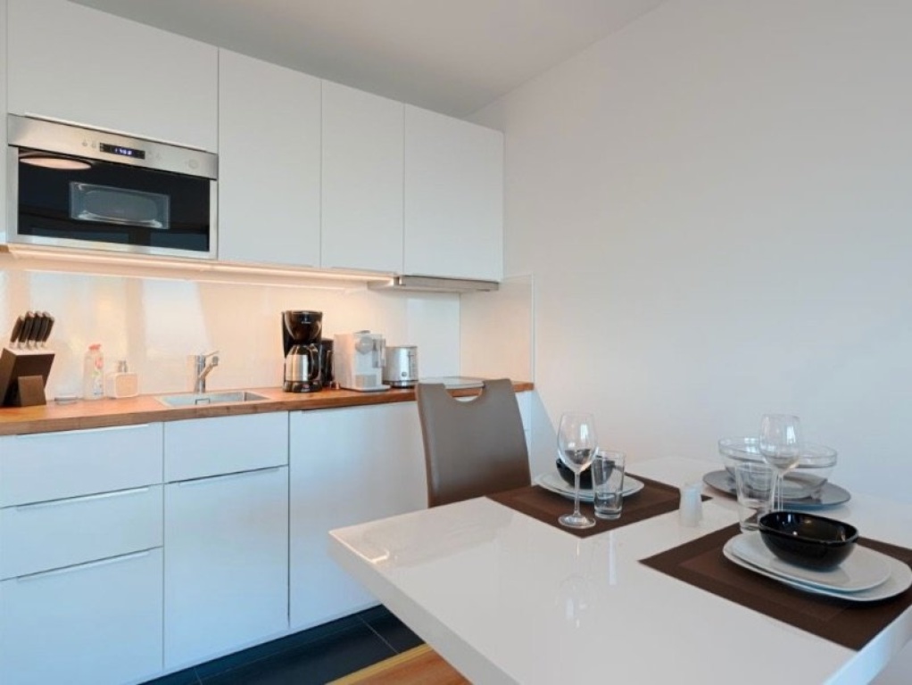 Voll möbliertes, ein Zimmer Apartment an der Theresienhöhe München – Theresienhöhe 6, 80339 München Schwanthalerhöhe – Vorschaubild 5