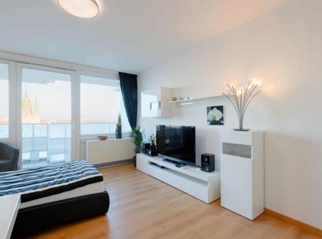Voll möbliertes, ein Zimmer Apartment an der Theresienhöhe München