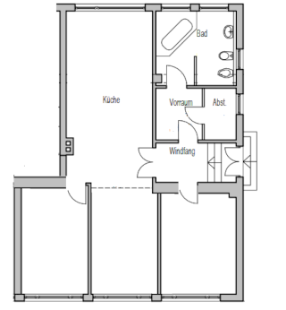 Ad image: Loft apartment in Nuremberg near HBF and S-Bahn Steinbühl im EG