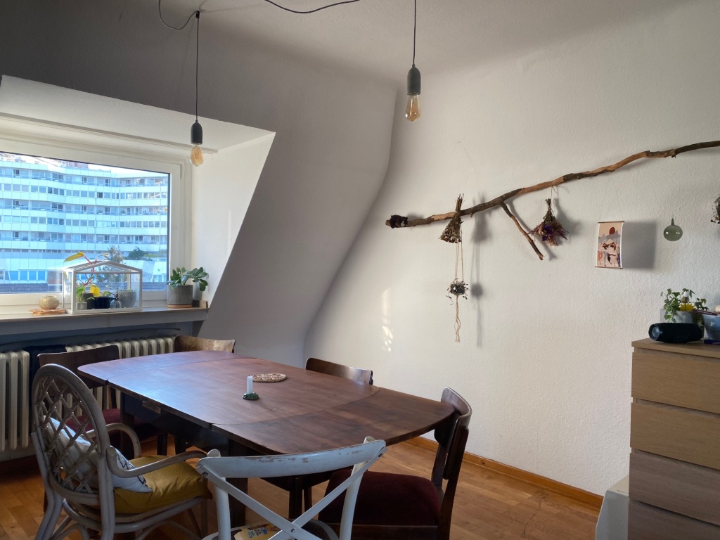 Flatshare Sülz Weißhausstraße - Wohzimmer 22qm