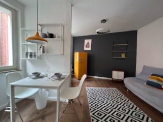 Anzeigenbild: Modern eingerichtetes 2-Raum-Appartment in schmucken Backsteingebäude
