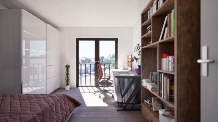 Anzeigenbild: 1 Zimmer in einer Neubau 2er-WG im Zentrum von Saarbrücken