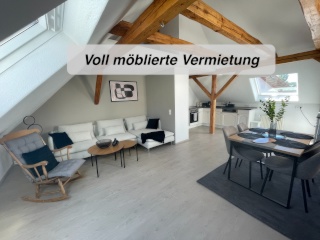 Ad image: Vollmöblierte 2-Zimmer-Loftwohnung Nähe DHBW & Voith inkl. WLAN & NK in Heidenheim Stadtmitte