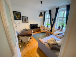 Schöne, ruhige 2-Zimmer-Wohnung mit Garten im Samariterviertel — photo 1