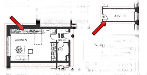 Imagen del anuncio: Apartamento de 1 habitación, amueblado / con equipo completo y conexión S-Bahn en la casa