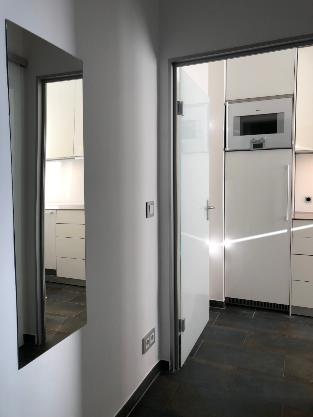 Flat Schöneberg Courbièrestraße 7 - Blick in die Kücke