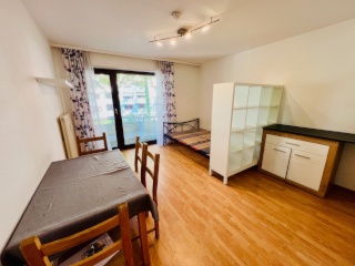Ad image: Helles 1-Zimmer Appartement mit Balkon, privatem PKW-Stellplatz in zentraler Lage. Ideal für Studenten!