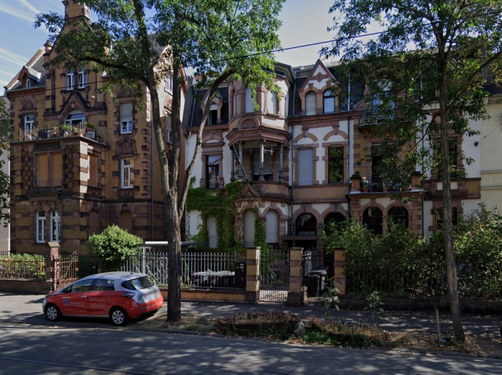 WG-Zimmer Darmstadt Frankfurter Straße 27 - Das Haus von Außen