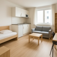 Anzeigenbild: Moderne möblierte Wohnung