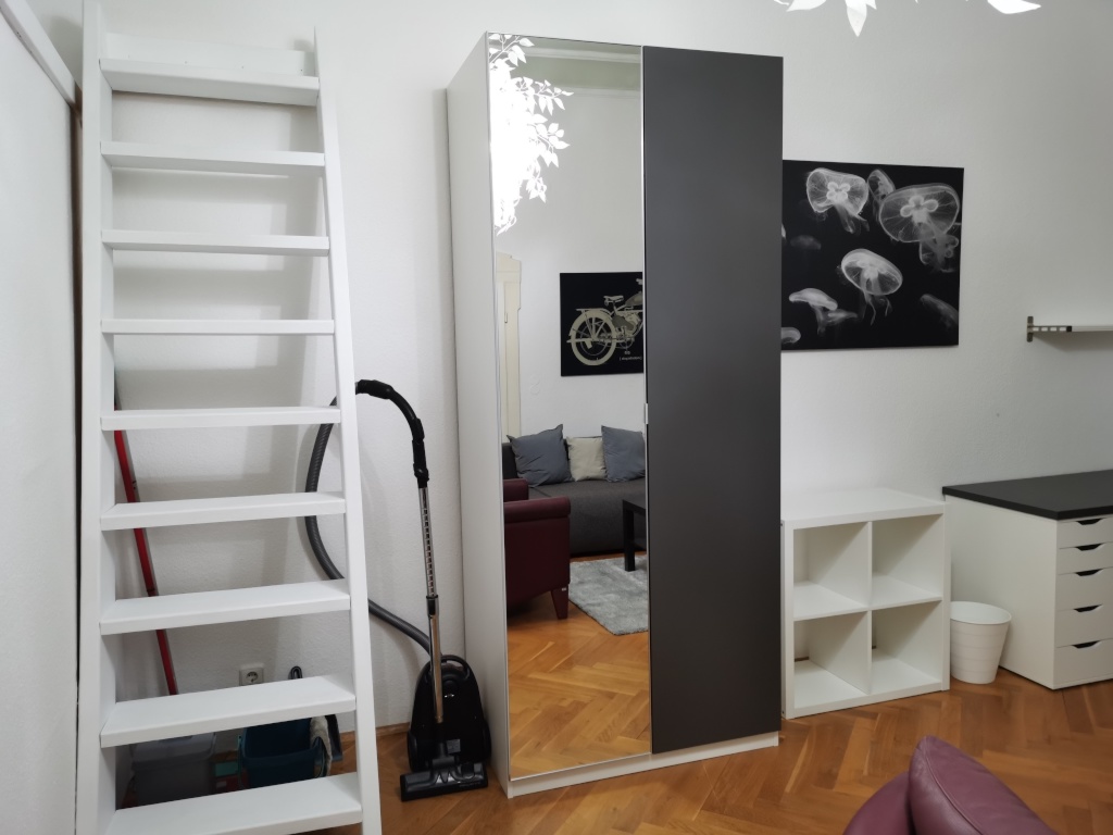 1 Zimmer Einzelwohnung im Campus der TU Dresden - internationales Haus 1 Room single Apartment in the Campus of TU Dresden - international house – Bergstraße 72, 1069 Dresden Südvorstadt – Vorschaubild 3