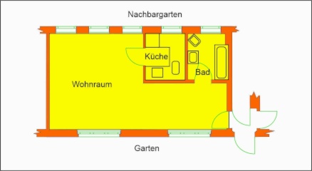 Anzeigenbild: 1-Zimmer-Wohnung zu vermieten - Erstbezug nach Renovierung