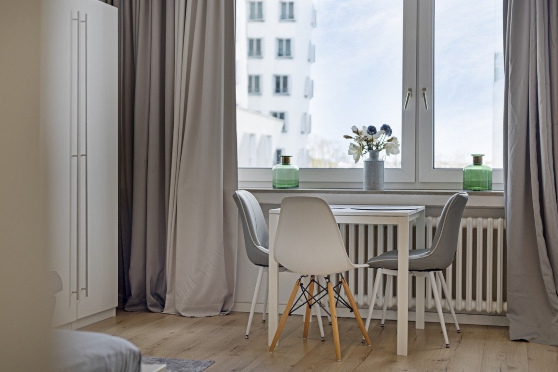 Apartamento Hafen Brückenstraße 16 - Blick ins Zimmer